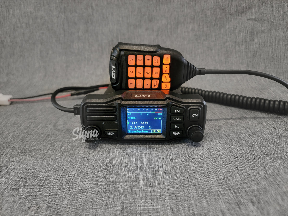QYT KT-M600 Vehicle VHF/UHF Radio